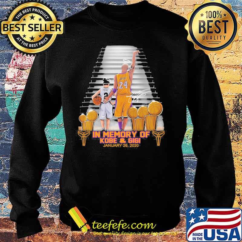 In Memory Of Kobe And Gigi January 2021 Signature Shirt Sweater In Memory Of Kobe And Gigi January 2021 Signature Shirt Sweater