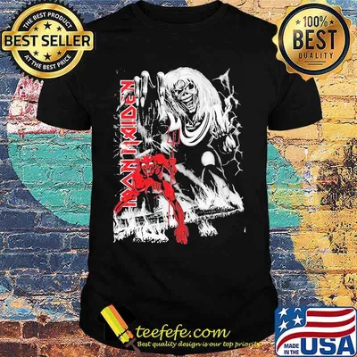 Iron Maiden 'Number Of The Beast Jumbo Print' Shirt