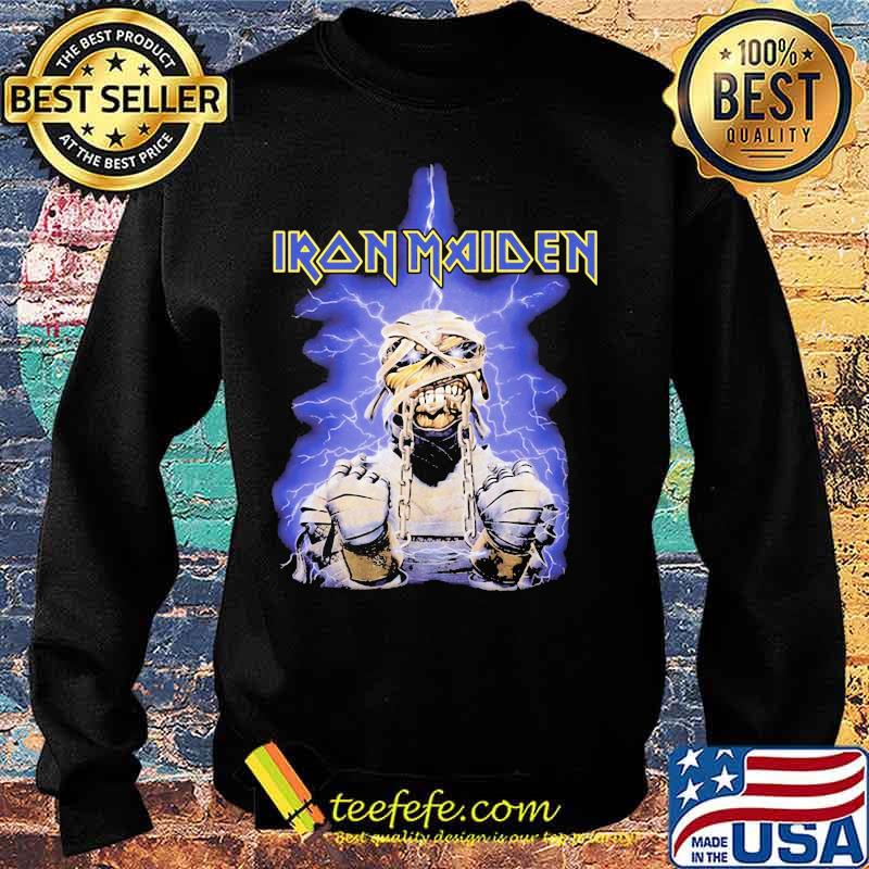 Iron Maiden 'Powerslave Mummy' Shirt Sweater Iron Maiden 'Powerslave Mummy' Shirt Sweater