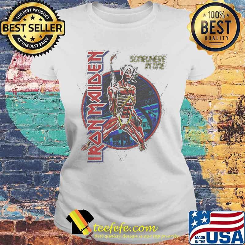 Iron Maiden 'Trooper Vintage Circle' Shirt Laides tee Iron Maiden 'Trooper Vintage Circle' Shirt Laides tee