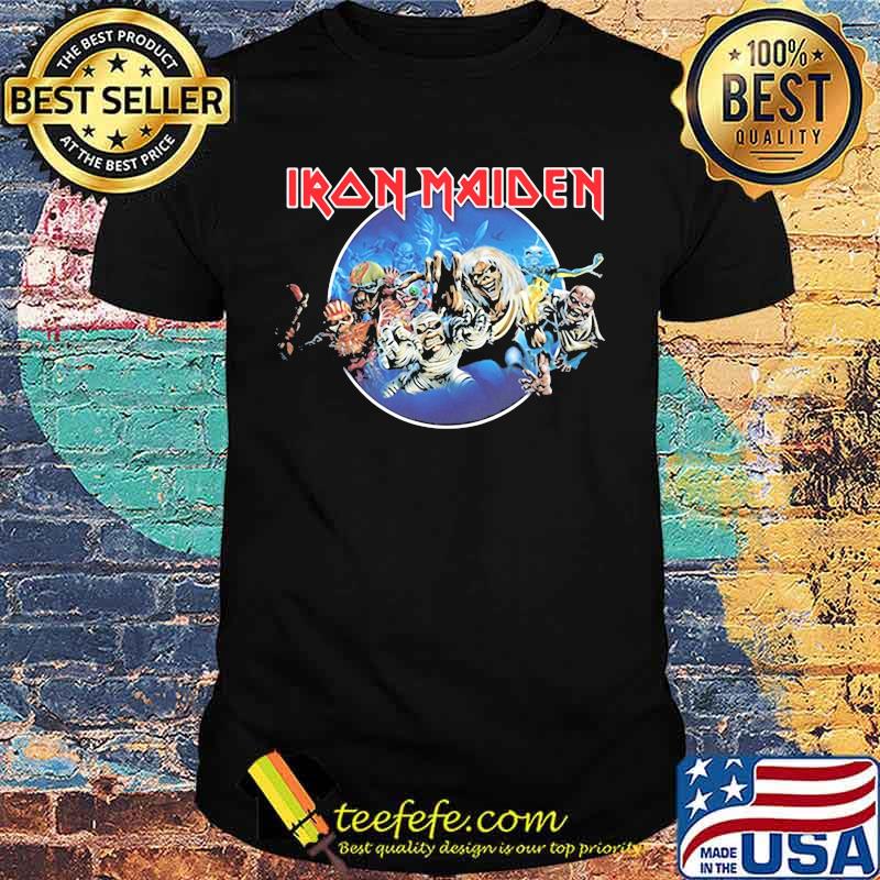 Iron Maiden 'Wasted Years Circle' Shirt