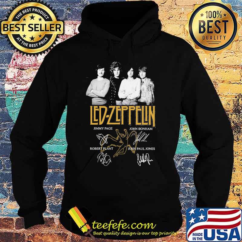 Led Zeppflin Band Music Player Team Signature Shirt Hoodie Led Zeppflin Band Music Player Team Signature Shirt Hoodie