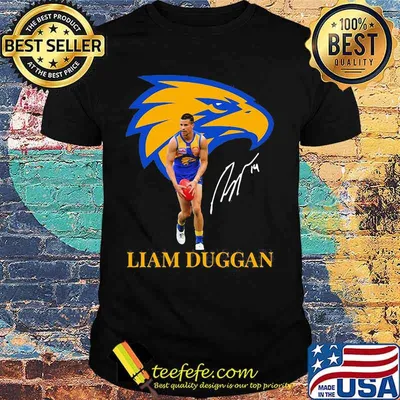 Liam Duggan Player Of Team Philadelphia Eagles Football Signature Shirt