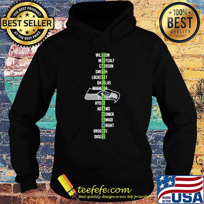 List Name Player West Division Champions Seatle Seahawks Shirt Hoodie List Name Player West Division Champions Seatle Seahawks Shirt Hoodie
