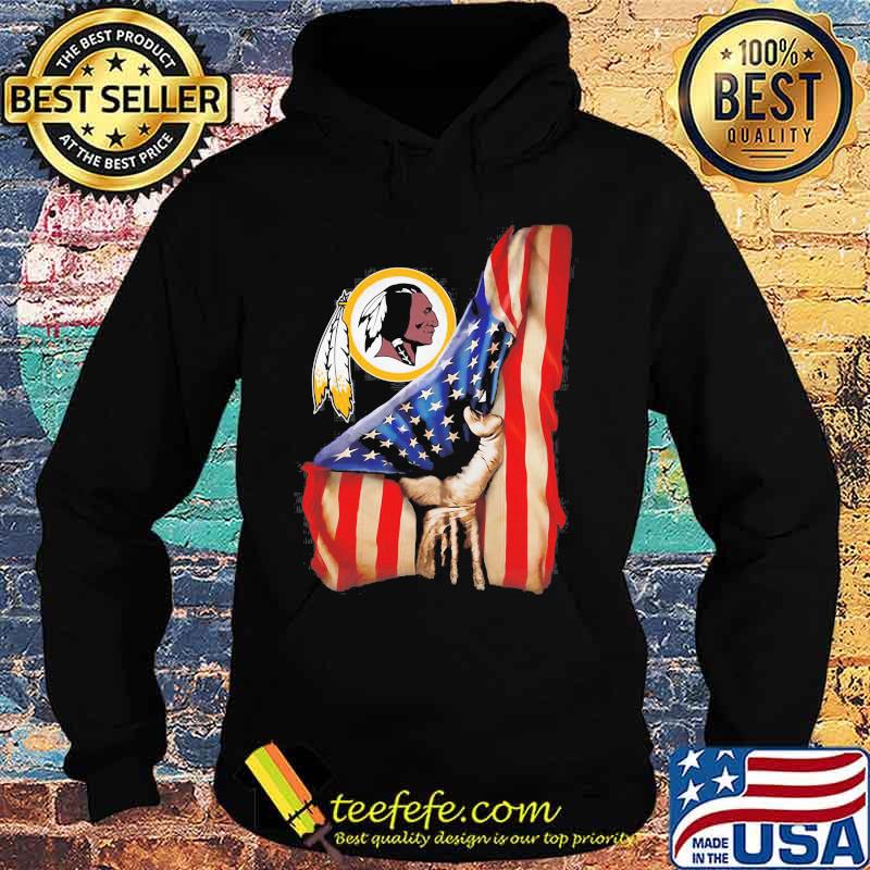 Logo Team Football Redskins American Flag Shirt Hoodie Logo Team Football Redskins American Flag Shirt Hoodie