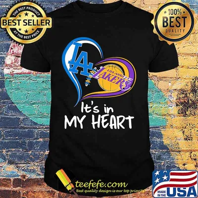 Love Los Angeles Lakers It’s In My Heart Shirt