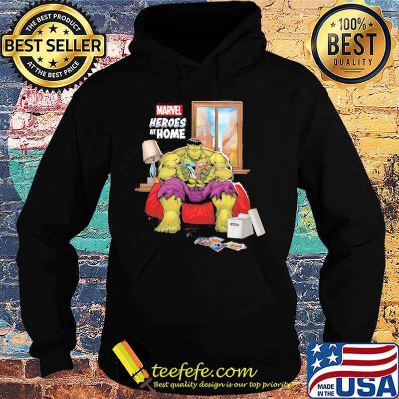 Marvel Heroes At Home Hulk Shirt Hoodie Marvel Heroes At Home Hulk Shirt Hoodie