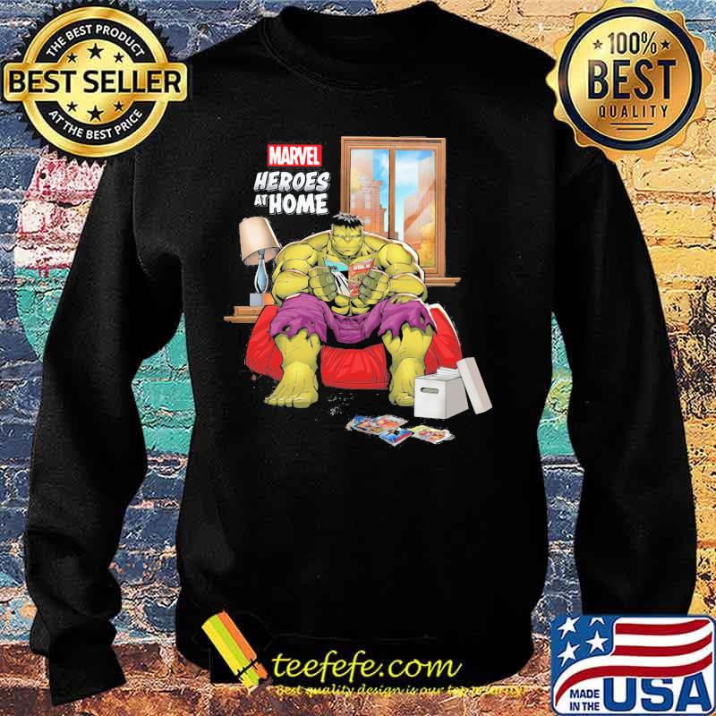 Marvel Heroes At Home Hulk Shirt Sweater Marvel Heroes At Home Hulk Shirt Sweater