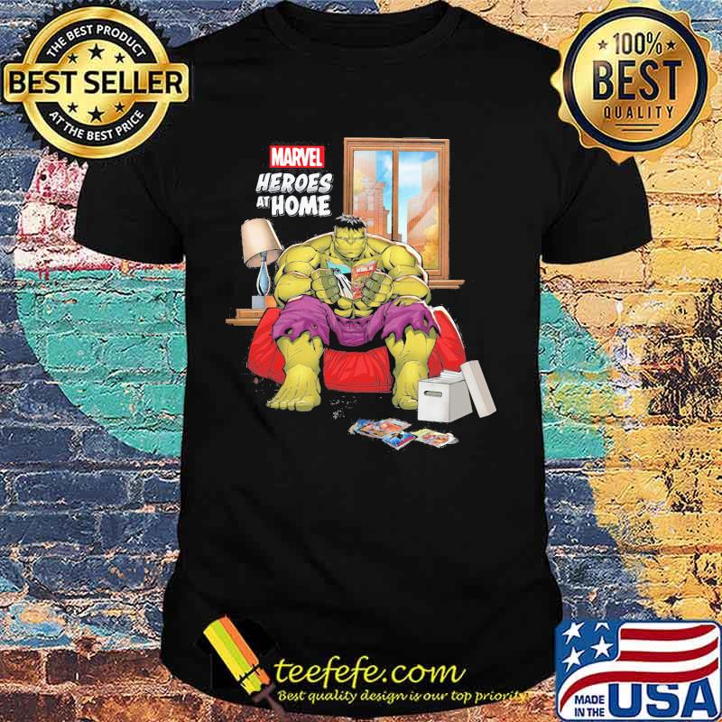 Marvel Heroes At Home Hulk Shirt Marvel Heroes At Home Hulk Shirt