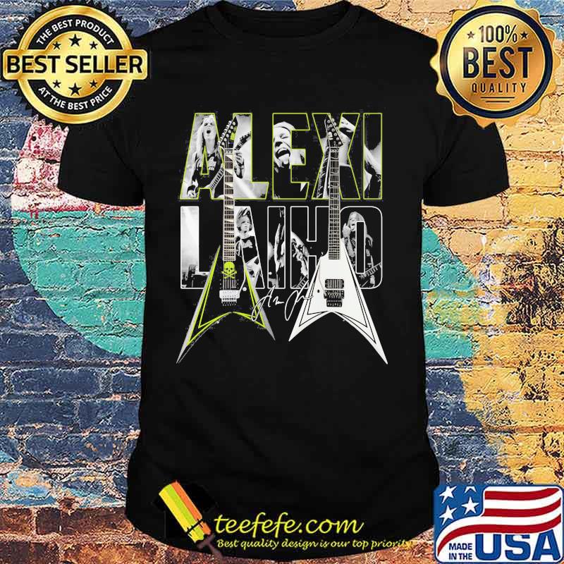 Mexi Laiho Guitar Band Music Shirt Mexi Laiho Guitar Band Music Shirt