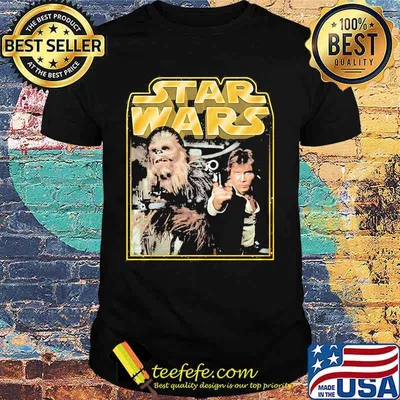 Millennium Falcon Pilots Chewbacca And Han Solo Star Wars Shirt