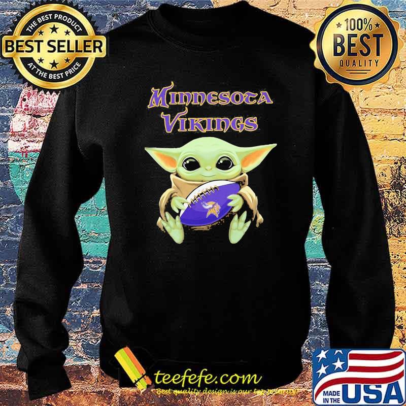 Minnesota Vikings Baby Yoda Football Shirt Sweater Minnesota Vikings Baby Yoda Football Shirt Sweater