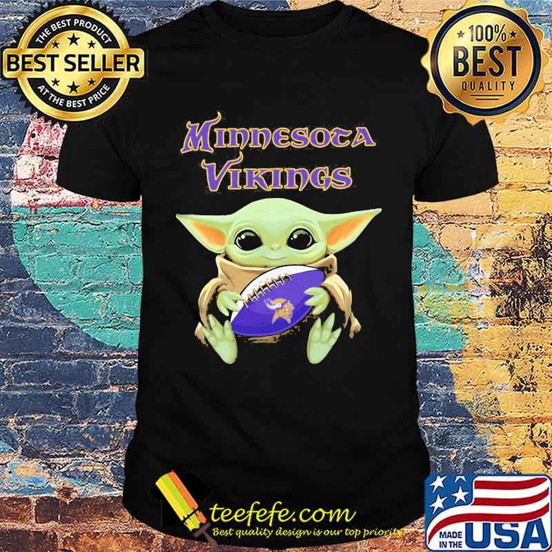 Minnesota Vikings Baby Yoda Football Shirt Minnesota Vikings Baby Yoda Football Shirt