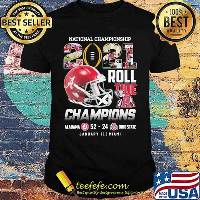 National Championship Roll Tide A Champions 2021 Alabama Win Ohio State Shirt