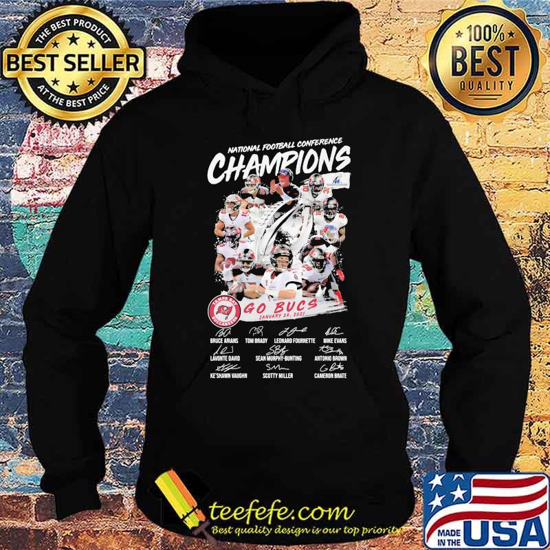 National Football Conference Champions Go Bucs Signature Tampa Bay Buccaneers Shirt Hoodie National Football Conference Champions Go Bucs Signature Tampa Bay Buccaneers Shirt Hoodie