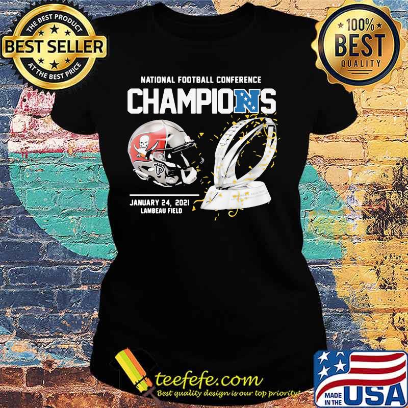 National Football Conference Champions Victory Tampa Bay Buccaneers Shirt Ladies tee National Football Conference Champions Victory Tampa Bay Buccaneers Shirt Ladies tee
