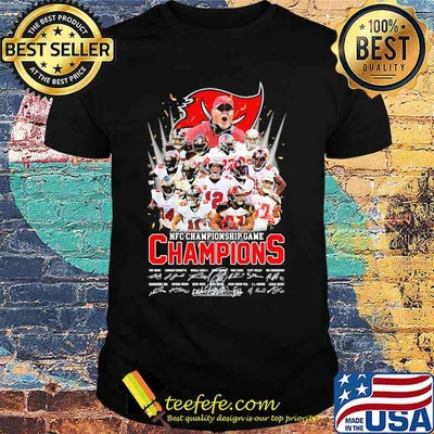 Nfc Championship Game Champion Signature Tampa Bay Buccaneers Shirt