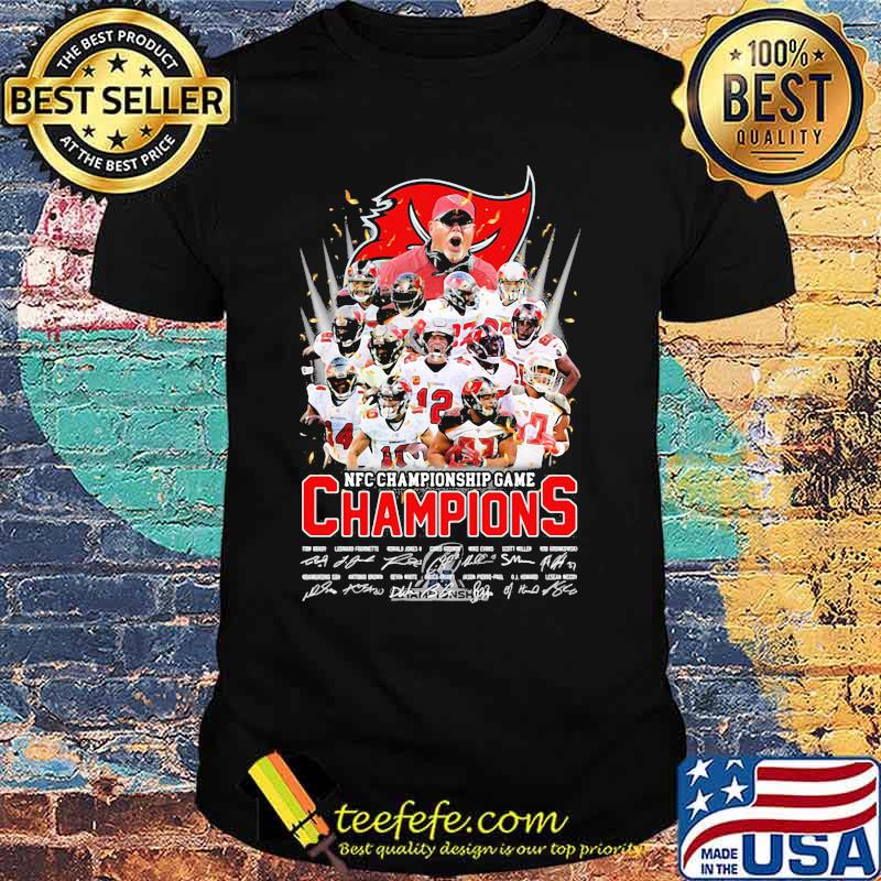 Nfc Championship Game Champion Signature Tampa Bay Buccaneers Shirt
