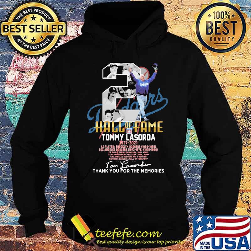 Number Two Hall Of Fame Tommy Lasorda Football Dodgers Shirt Hoodie Number Two Hall Of Fame Tommy Lasorda Football Dodgers Shirt Hoodie