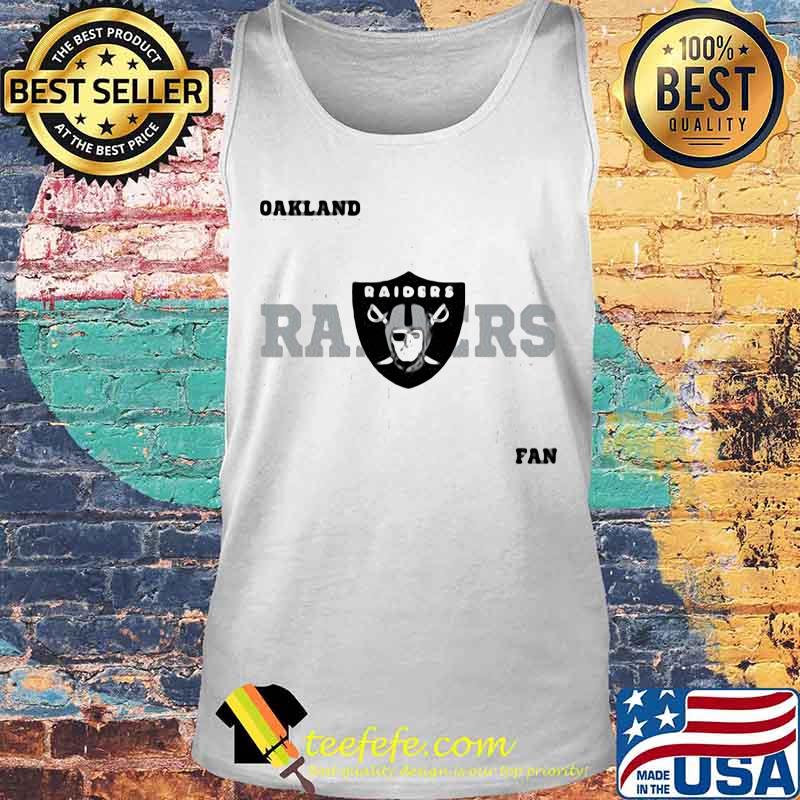 Oakland Raiders Fans Logo Team Football Shirt Tank top Oakland Raiders Fans Logo Team Football Shirt Tank top