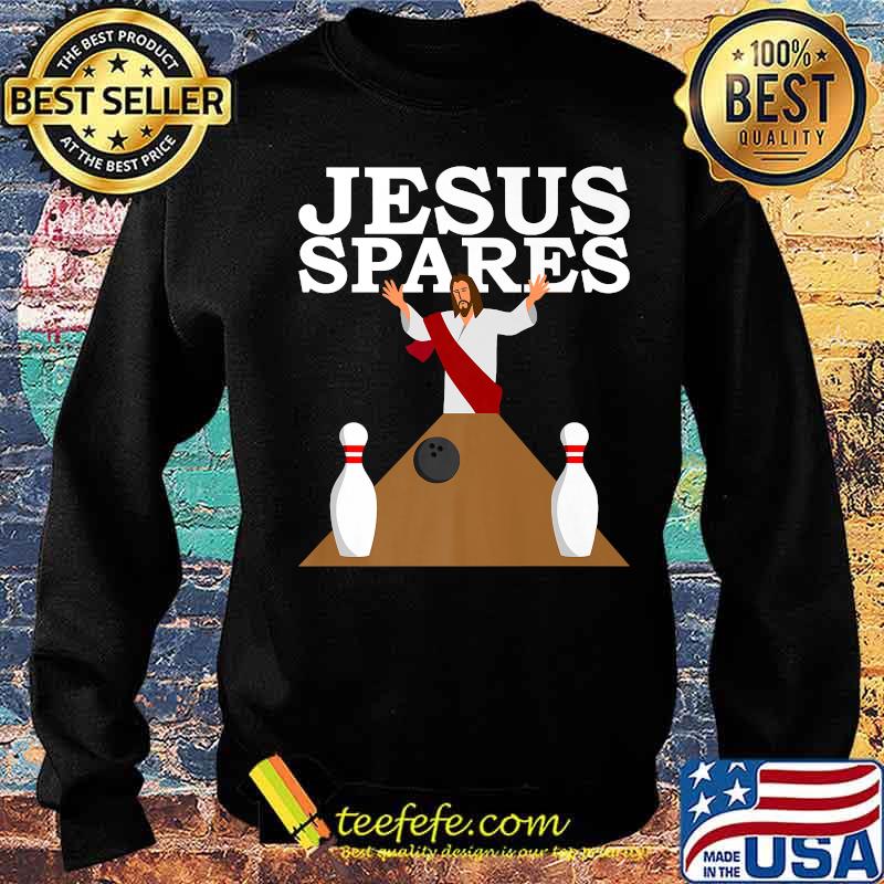 Official Jesus Spares Bowler Bowling Shirt Sweater Official Jesus Spares Bowler Bowling Shirt Sweater