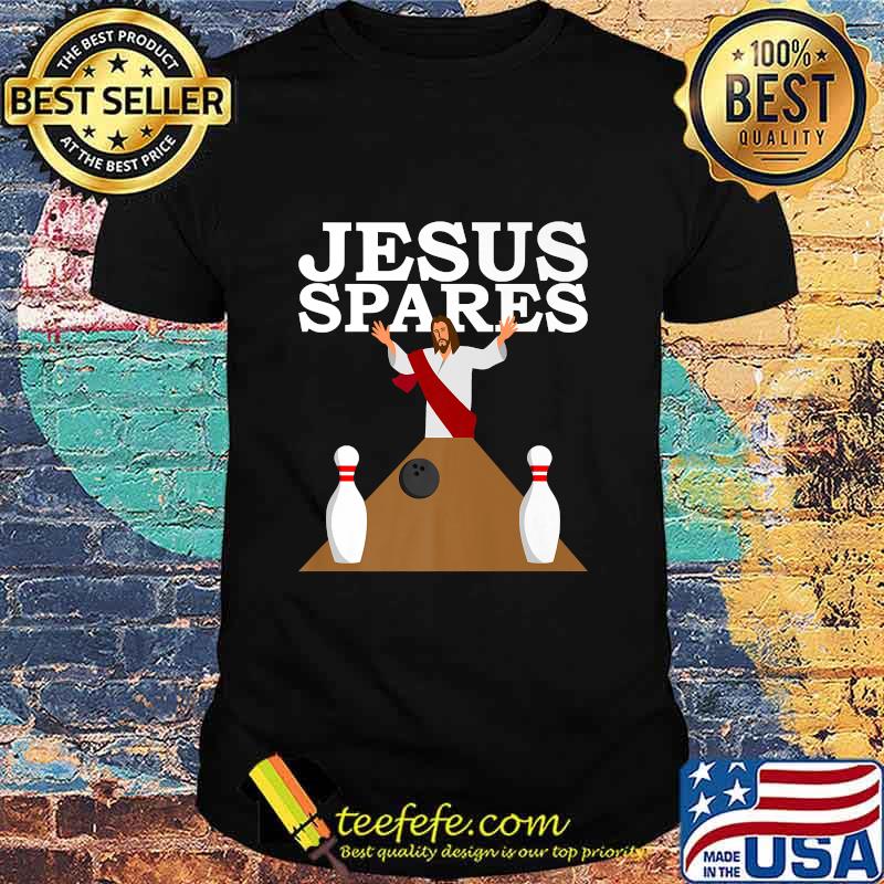 Official Jesus Spares Bowler Bowling Shirt Official Jesus Spares Bowler Bowling Shirt