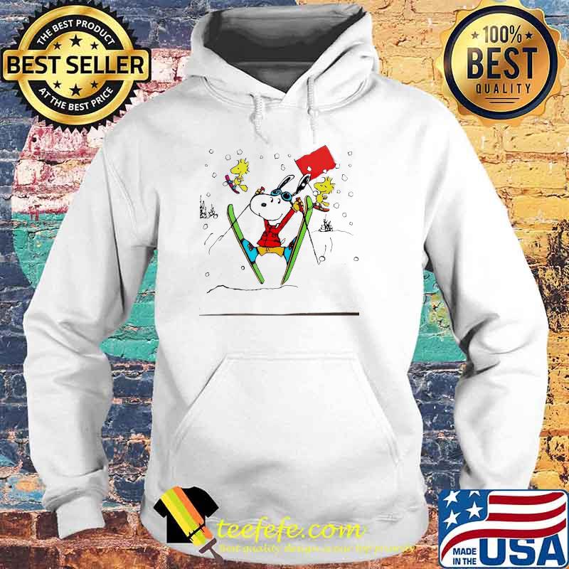 Official Snoopy And Woodstock Snowboarding Shirt Hoodie Official Snoopy And Woodstock Snowboarding Shirt Hoodie