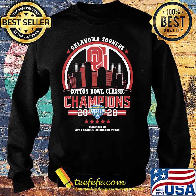 Oklahoma Sooners Cotton Bowl Classic Champions 2020 Shirt Sweater Oklahoma Sooners Cotton Bowl Classic Champions 2020 Shirt Sweater