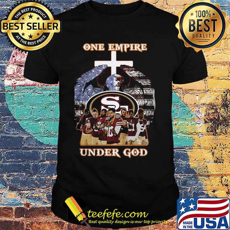 One Empire Under God San Feancisco American Flag Eagle Shirt