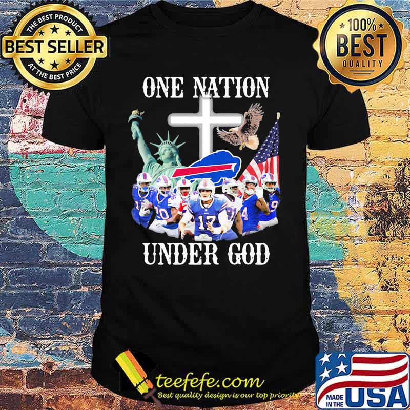 One Nation Under God Bills Buffalo Team Football Shirt