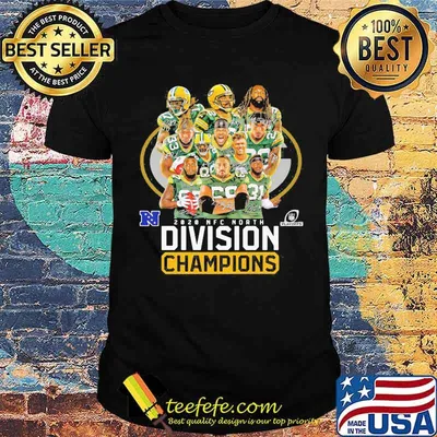 Packers 2020 Nfc North Division Champions Football Shirt