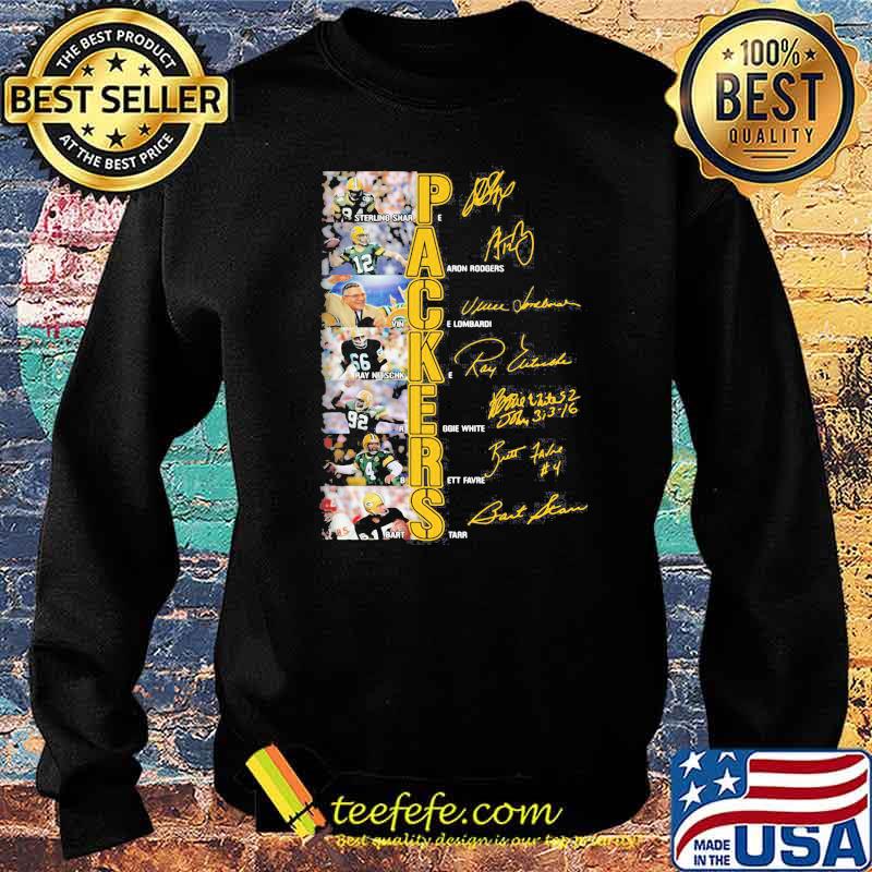 Packers Name Player Team Football Signature Shirt Sweater Packers Name Player Team Football Signature Shirt Sweater