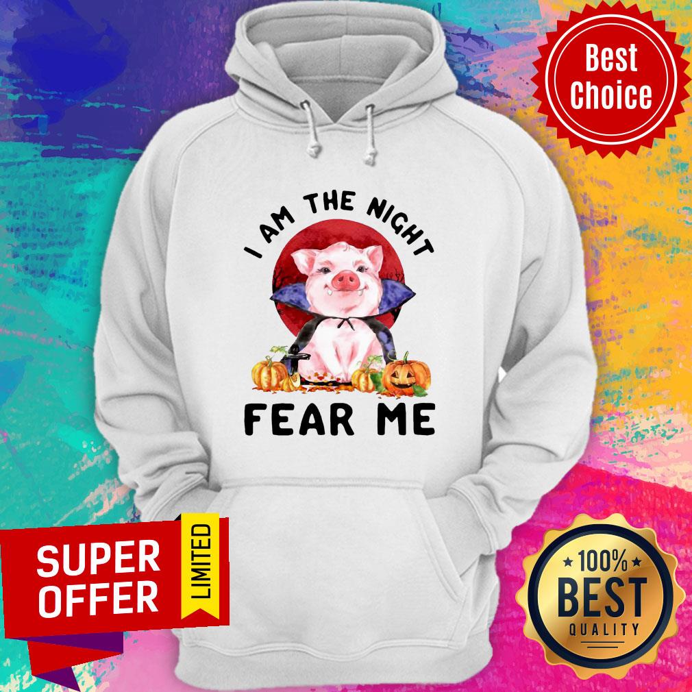 Pig Witch I Am The Night Fear Me Pumpkin Halloween Shirt