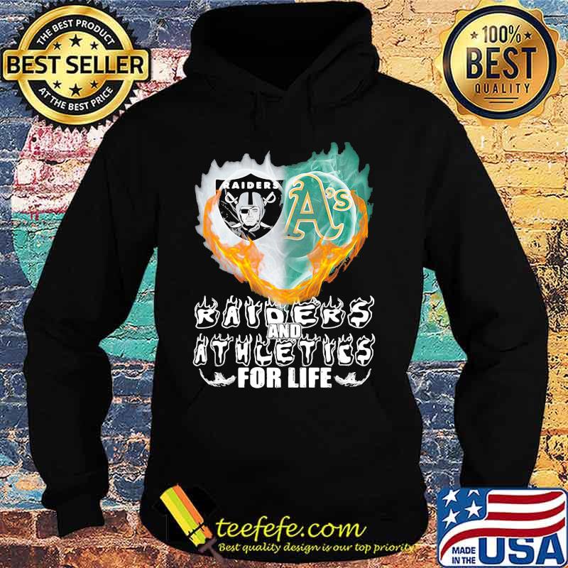Raiders And Athleties For Life Logo Team Football In My Heart Shirt Hoodie Raiders And Athleties For Life Logo Team Football In My Heart Shirt Hoodie