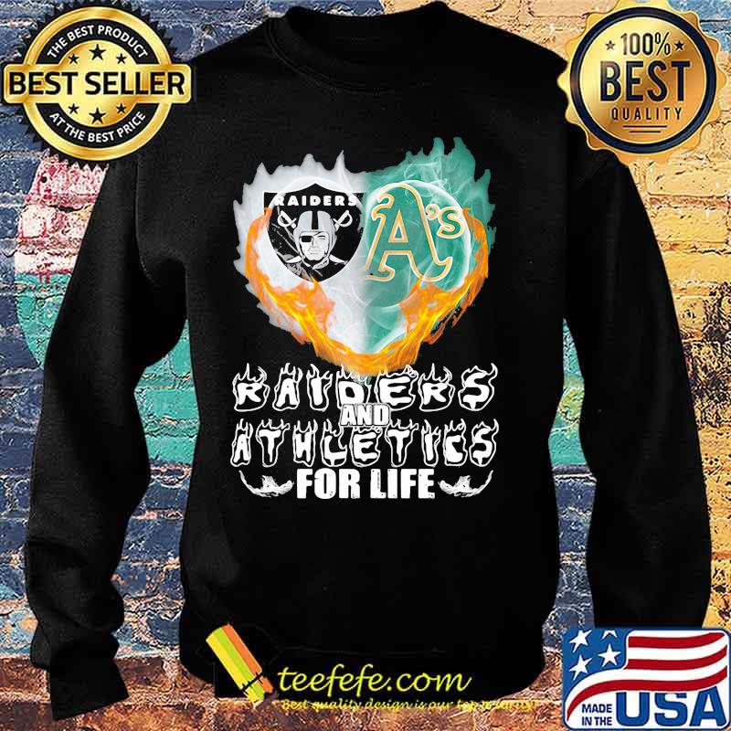 Raiders And Athleties For Life Logo Team Football In My Heart Shirt Sweater Raiders And Athleties For Life Logo Team Football In My Heart Shirt Sweater