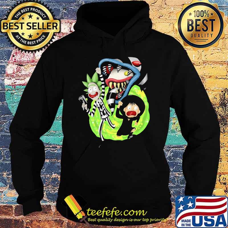 Rick Sanchez Morty Beetlejuice Cartoon Shirt Hoodie Rick Sanchez Morty Beetlejuice Cartoon Shirt Hoodie