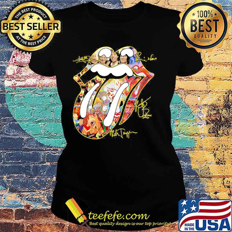 Rolling Stone Lips Signature Shirt Ladies tee Rolling Stone Lips Signature Shirt Ladies tee