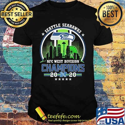 Seatle Seahawks Nfc West Division Champions 2020 City Green Shirt