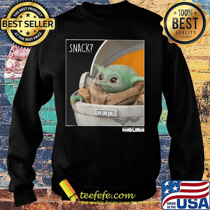 Snack Baby Yoda The Mandalorian Star Wars Shirt Sweater Snack Baby Yoda The Mandalorian Star Wars Shirt Sweater