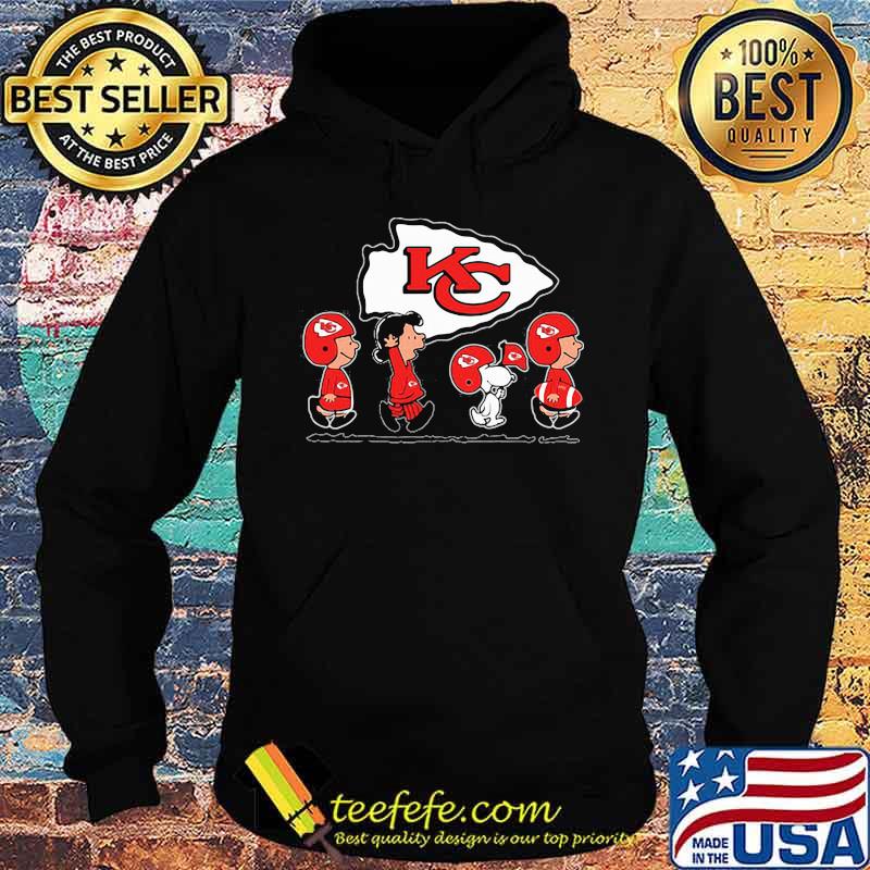 Snoopy Peanuts And Friends Fan Kansas City Chiefs Football Shirt Hoodie Snoopy Peanuts And Friends Fan Kansas City Chiefs Football Shirt Hoodie