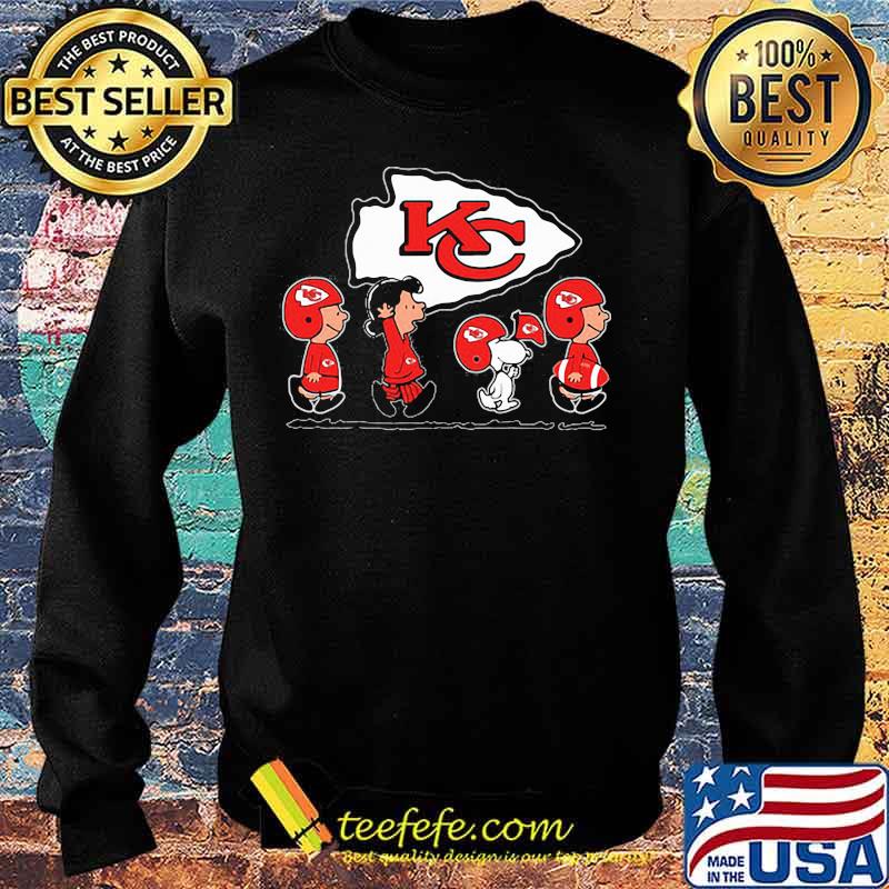 Snoopy Peanuts And Friends Fan Kansas City Chiefs Football Shirt Sweater Snoopy Peanuts And Friends Fan Kansas City Chiefs Football Shirt Sweater