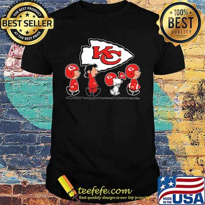 Snoopy Peanuts And Friends Fan Kansas City Chiefs Football Shirt