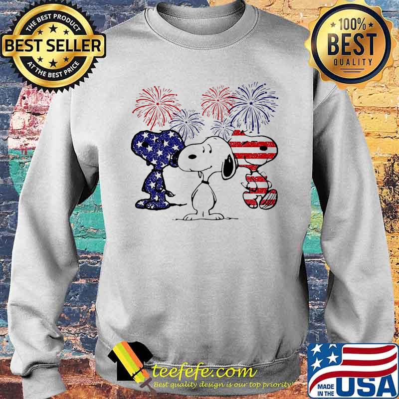 Snoopys American Flag Happy New Year Shirt Sweater Snoopys American Flag Happy New Year Shirt Sweater