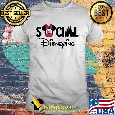Social Disneying Mickey Mouse Girl Wear Mask Shirt