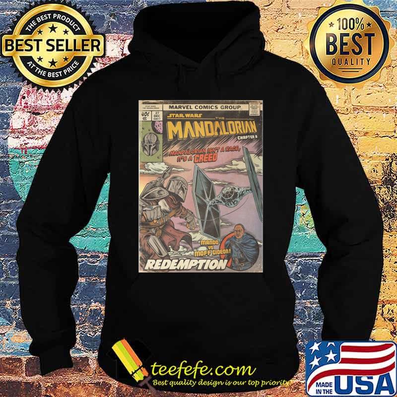 Star Wars The Madalorian Redemption Poster Shirt Hoodie Star Wars The Madalorian Redemption Poster Shirt Hoodie