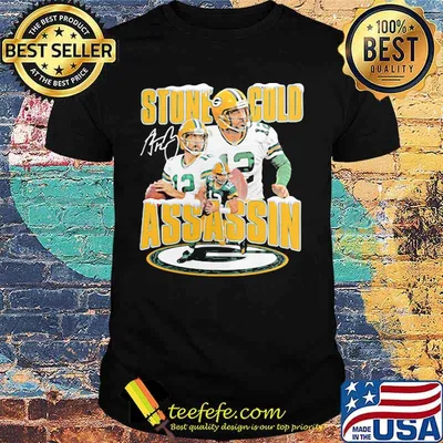 Stone Gold Assassin Signature Green Bay Packers Shirt
