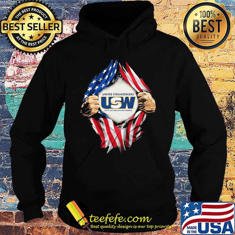 Superman United Steelworkers Unity And Strength For Workers American Flag Shirt Hoodie Superman United Steelworkers Unity And Strength For Workers American Flag Shirt Hoodie