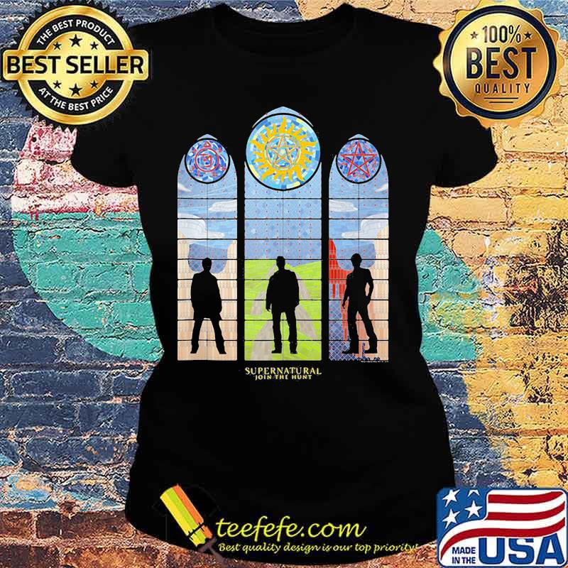 Supernatural John The Hunt Shirt Ladies tee Supernatural John The Hunt Shirt Ladies tee
