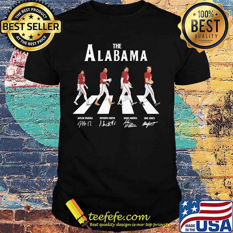 The Alabama Football Team Signature Abbey Road Shirt
