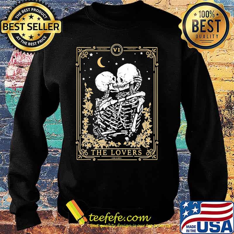 The Loves Couple Skull Kiss Stars Moon Shirt Sweater The Loves Couple Skull Kiss Stars Moon Shirt Sweater
